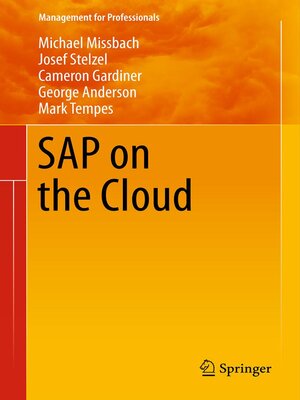 cover image of SAP on the Cloud
